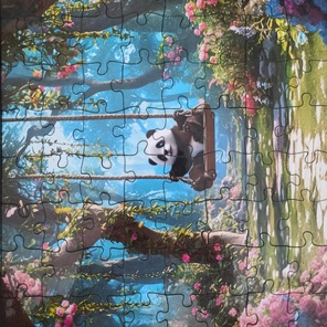 Панда на качелях 80 шт.